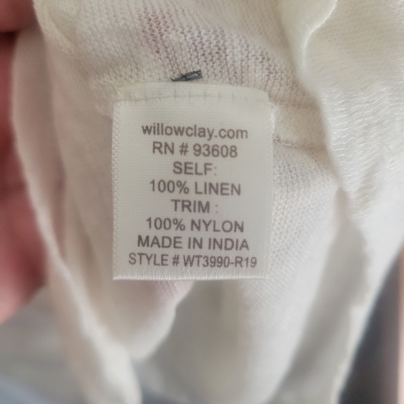 Willow & Clay Linen Top - Picture 5 of 5
